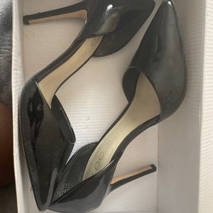 Black Aldo Heels